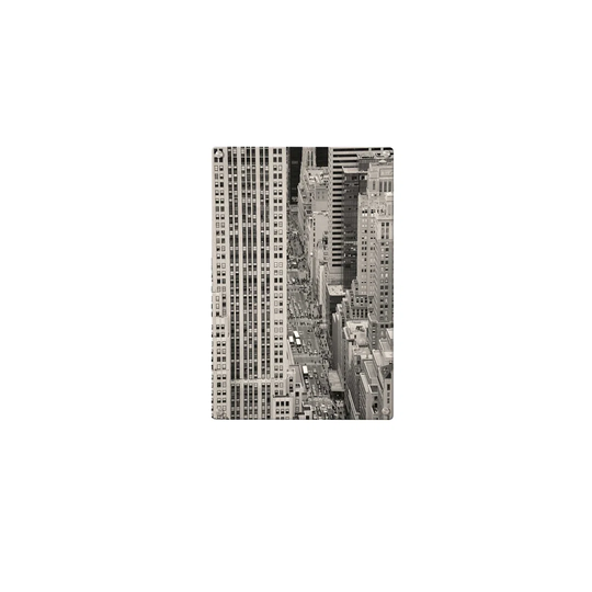 New York Sepia Magnetic Wall Mounted Photo Memo Board
