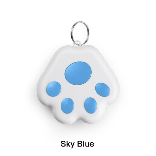Mini Cute Cat Paw Smart GPS Tracker Bluetooth Anti-Lost Waterproof Tracker For Car Kids Pets Wallet Key Collar Tracking Device