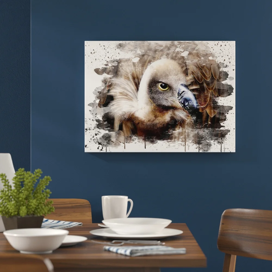 'Vulture Bird' Graphic Art Print Poster