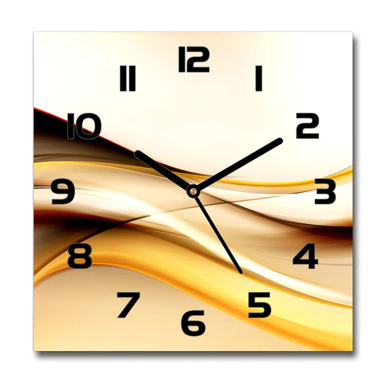 Idala Waves Silent Wall Clock