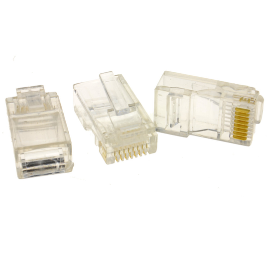 kenable RJ45 Cat5e Ethernet LAN Crimps Ends for Networks [50 Pack]