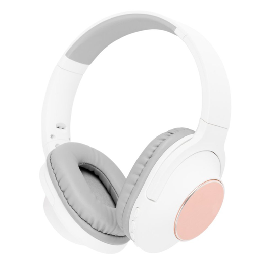 AKAI Bluetooth Headphones with Built-In Microphone, Wireless On-Ear Controls