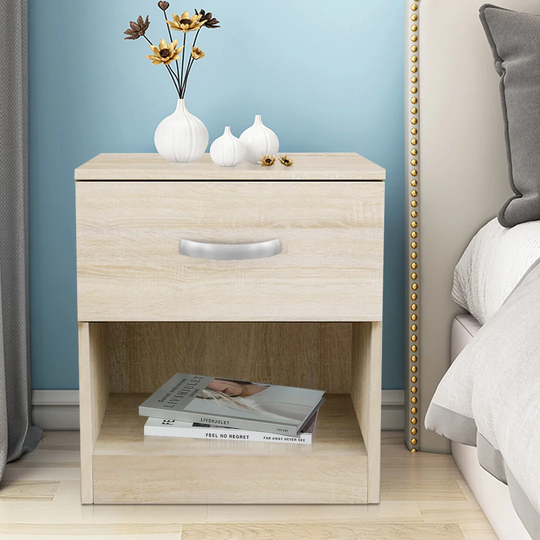 Grenisha 1 Drawer Bedside Table