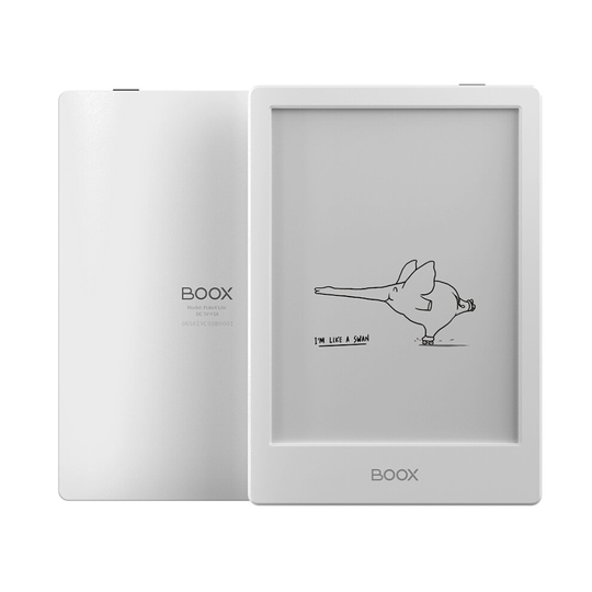 (White) BOOX Poke4 Lite 6" E Ink Tablet