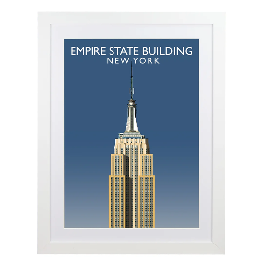 Empire State Building by Richard O'Neil - Graphic Art Print on Paper