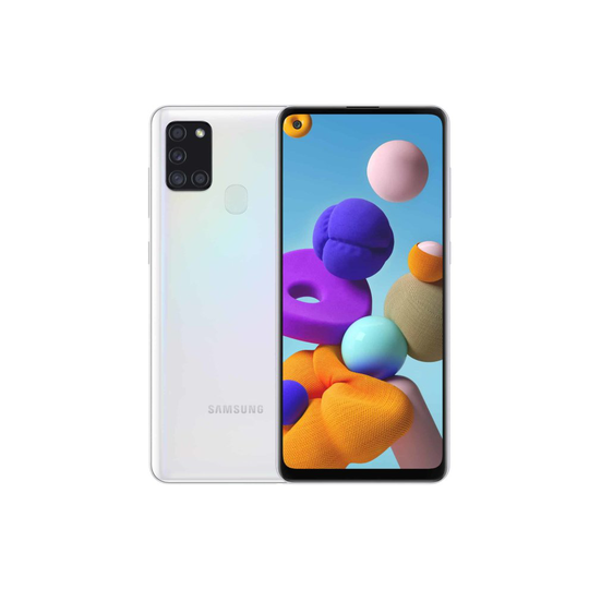(Unlocked, White) Samsung Galaxy A21s Dual Sim | 32GB | 3GB RAM