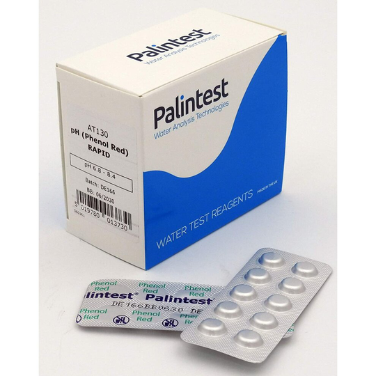 Palintest Phenol Red Rapid Dissolving Tablets (250) - Type: 250 per pack
