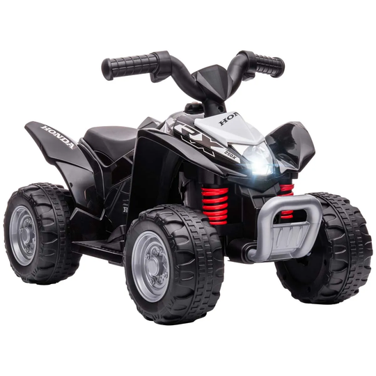 Aiyaplay Honda Licensed Kids Ride-on Electric Quad Bike 6V - Black