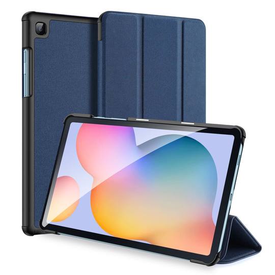 Case for Samsung Galaxy Tab S6 Lite Ultra Thin Smart Leather Cover Case with Pencil Holder & Auto Wake Up/Sleep - Blue