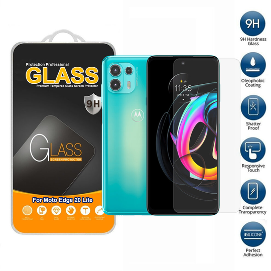 For Motorola edge 20 Lite Tempered Glass Screen Protector