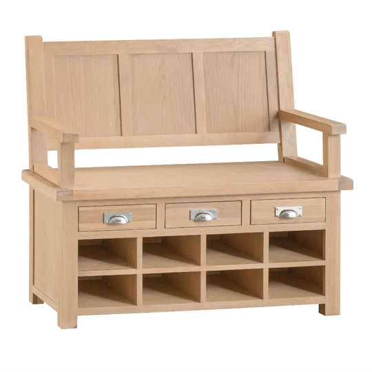 Wisborough Ready Assembled Large Hall Bench