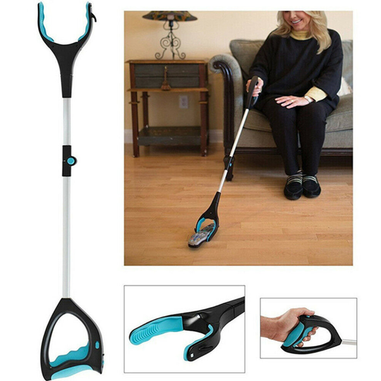 Foldable Magnetic Handy Reacher Grabber Mobility Aid Pick up Long Reach Stick UK