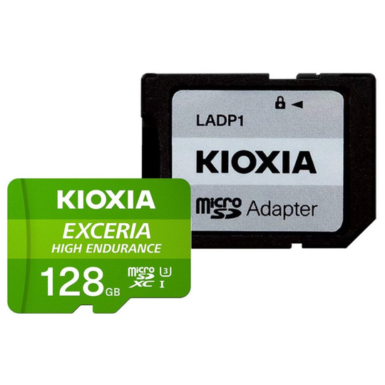 KIOXIA MicroSD EXCERIA High Endurance Flash Memory Card 128GB