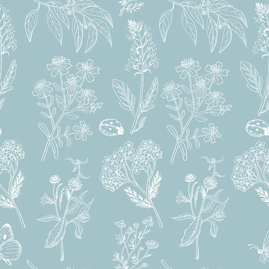 Walllpaper Roll 208X146cm Mural Decoration Wallpaper Material With Print Kitchen Livingroom Bedroom - Floral Contour