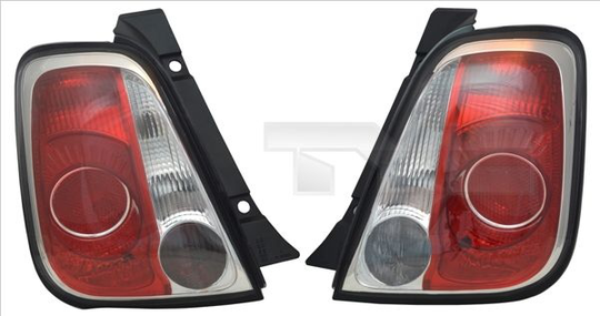 Combination Tail Light 11-11283-21-2 TYC 1111283212