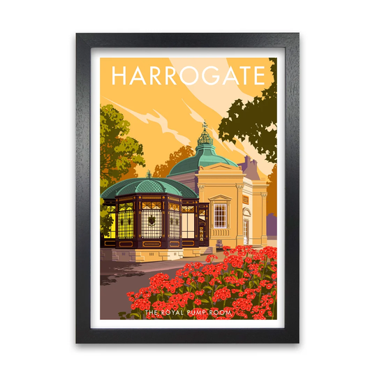 Harrogate by Stephen Millership - Graphict Art on Paper
