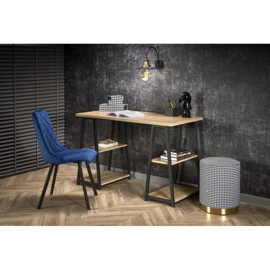 B44 Desk Sonoma Oak / Black (1P = 1Pc)
