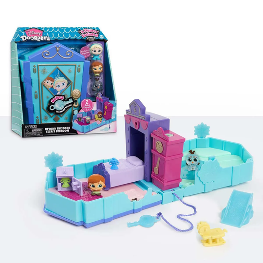 JP Disney Styling JP Disney Doorables Beyond The Door Frozen Multicoloured 2-sided Playset