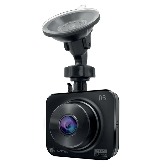 Navitel R3 Dash Cam 1080P + GPS - Black