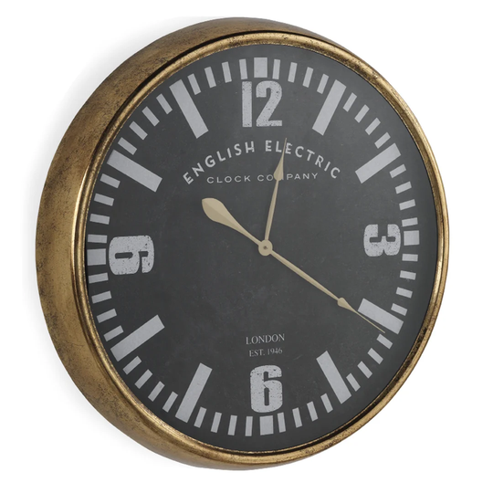 Oversized Progreso 80cm Silent Wall Clock