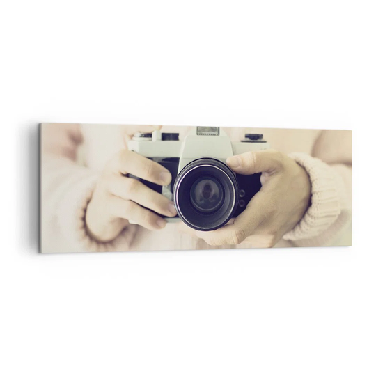 The Camera Retro - Wrapped Canvas Photograph