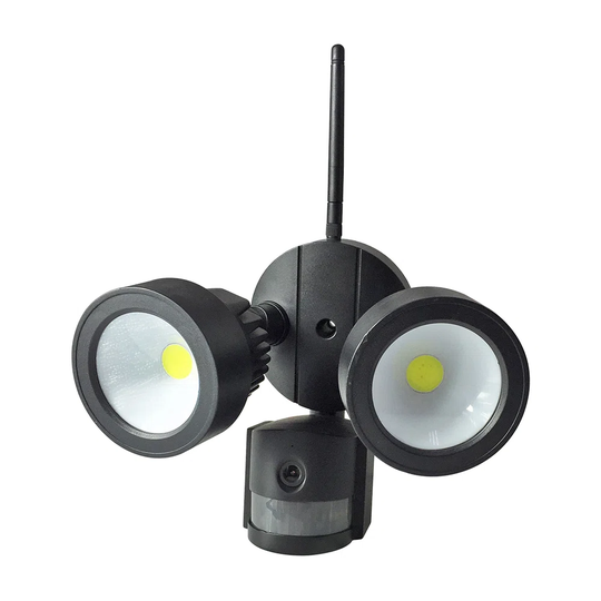 Palmira Wifi Outdoor Security Kit With Ip Camera And Twin Led Floodlight