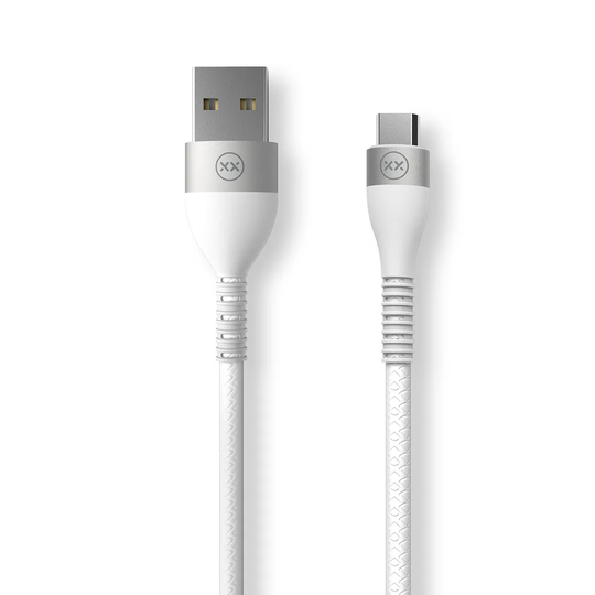 MIXX Micro USB to USB Cable 1.2m - White