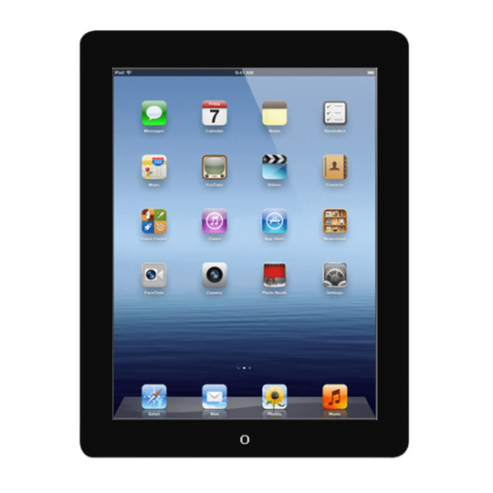 Apple iPad 3rd Generation 9.7" 64GB Black | Wi-Fi