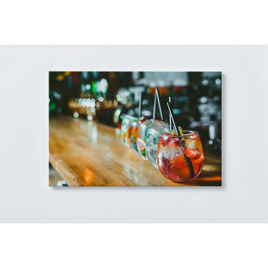 Cocktail Magnetic Wall Mounted Cork Board