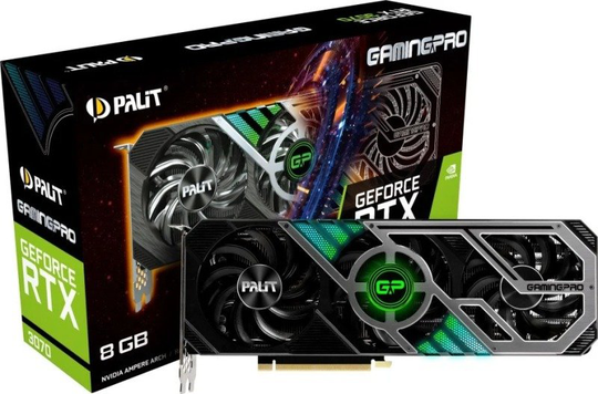 Palit GeForce RTX 3070 8GB GamingPro V1 Ampere Graphics Card