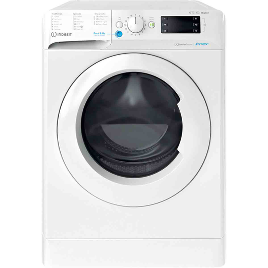 Indesit BDE 1071682X W UK N 10Kg Washer Dryer - White