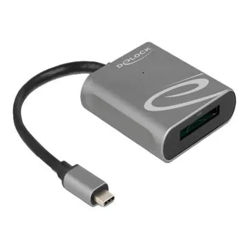 DeLOCK Type-C Card Reader - Black