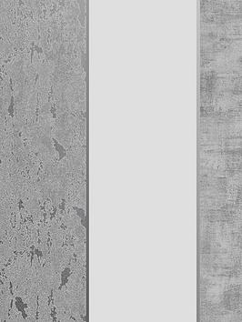 Superfresco Milan Stripe Silver Wallpaper