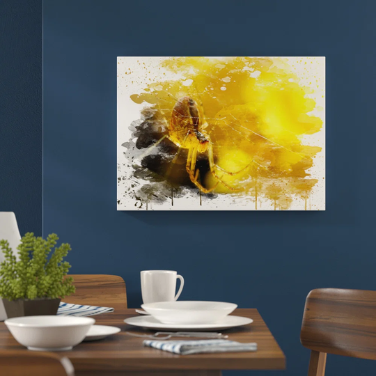 'Spider Cobweb' Graphic Art Print Poster