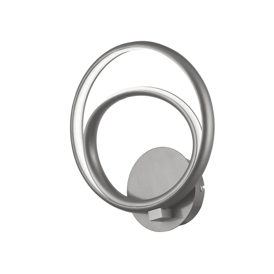 WOFI WIZ Collin LED Wall Lamp - Nickel Matt