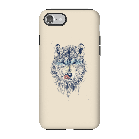 Balazs Solti Wolf Eyes Phone Case for iPhone and Android - iPhone 7 - Tough Case - Gloss
