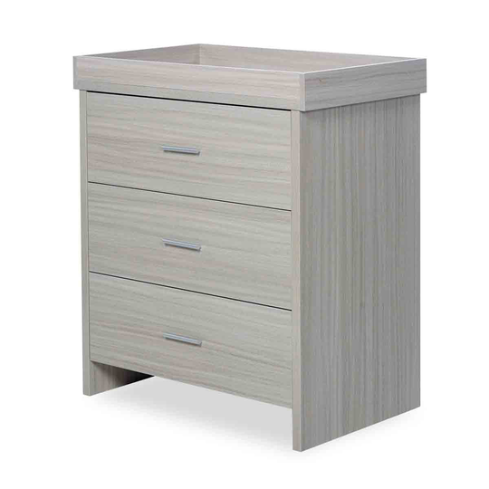 Ickle Bubba Pembrey Changing Unit / Chest - Ash Grey