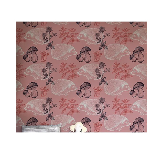 Thornbury Mushroomshedgehog Wallpaper