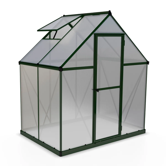 Palram - Canopia Canopia by Palram Mythos Greenhouse Green - 6 x 4