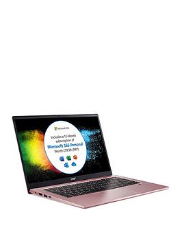 Acer Swift 1 Sf114-34 Laptop - 14In Fhd, Intel Pentium, 4Gb Ram, 128Gb Ssd, Microsoft 365 Personal Included (12 Months), - Laptop Only