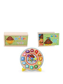 Hey Duggee Puzzle Clock Dominoes Memory Game