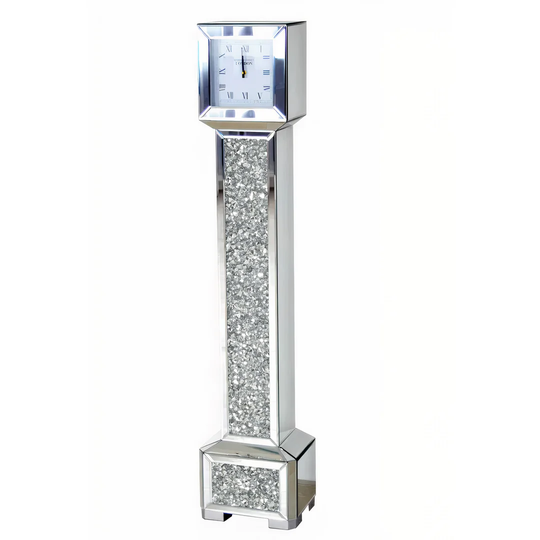 Crushed Glass 189cm Grandfather Clock