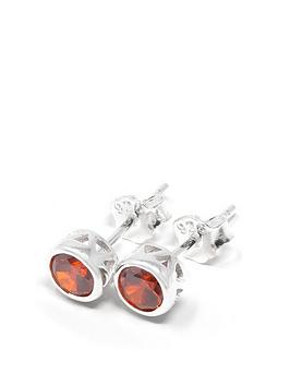 Say It With Diamonds 1 Inch Full Initial Earrings