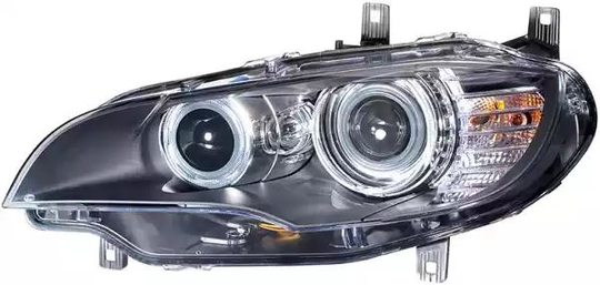 Headlight 1ZS009645-521 by Hella Right