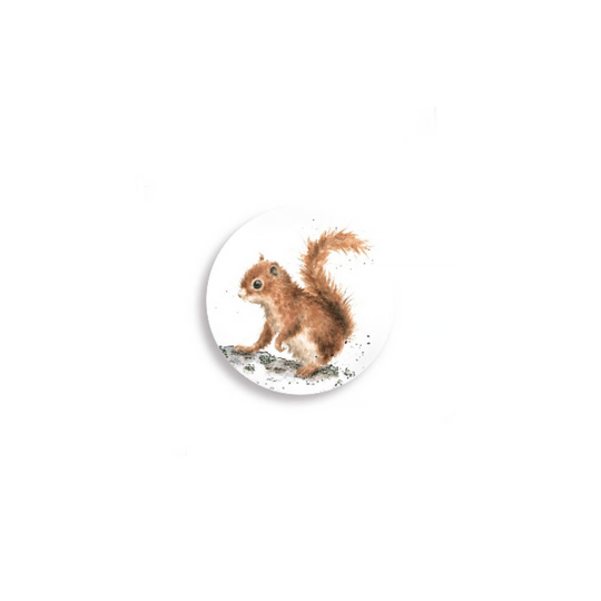 (Red Squirrel) Single Wrendale Designs Glass Domed Magnet | Choice of Designs