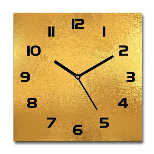 Jessely Foil Silent Wall Clock