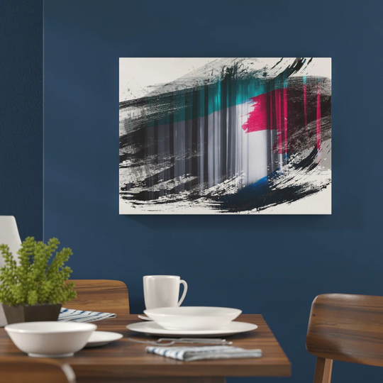 'Landscape Twilight Forest Wood' Graphic Art Print Poster