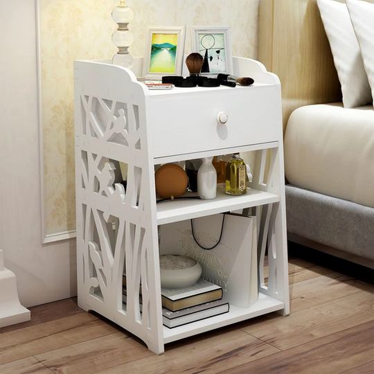 Sloat 1 Drawer Bedside Table