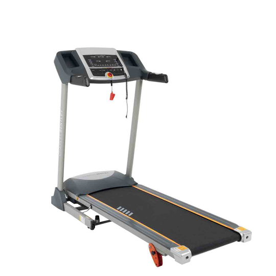 Charles Bentley Premium Folding Treadmill 1.5Hp 0.8 - 12 Km/H - Grey