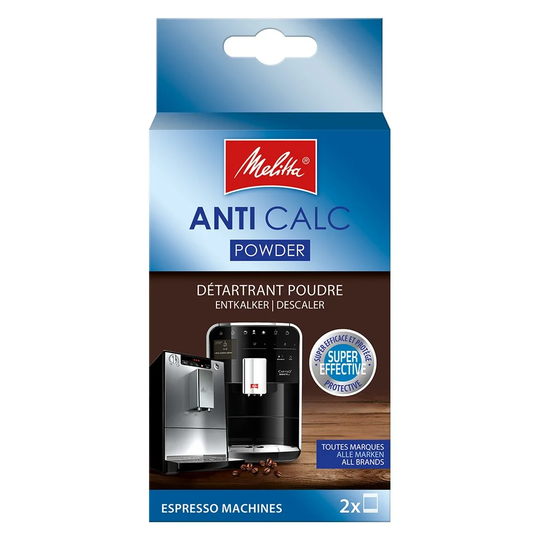 Melitta Descaling Anti Calc Powder Pack of 2